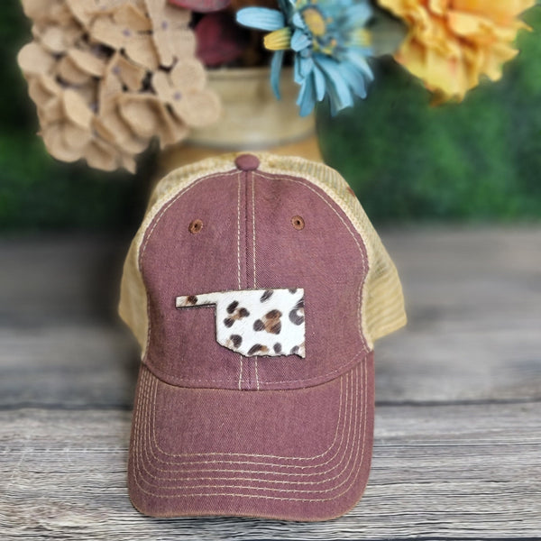 Leopard Oklahoma Cap - Blaser Bling