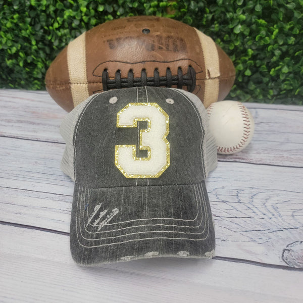 Chenille Numbers - Blaser Bling