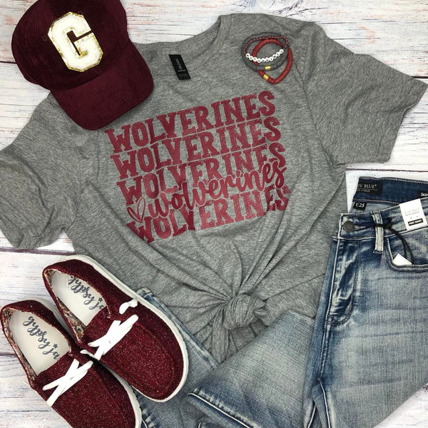 Spirit Repeat Tee - Blaser Bling