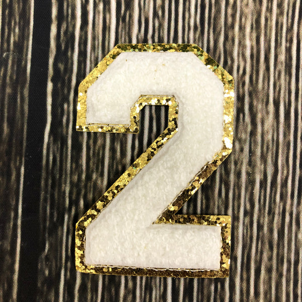 Chenille Numbers - Blaser Bling