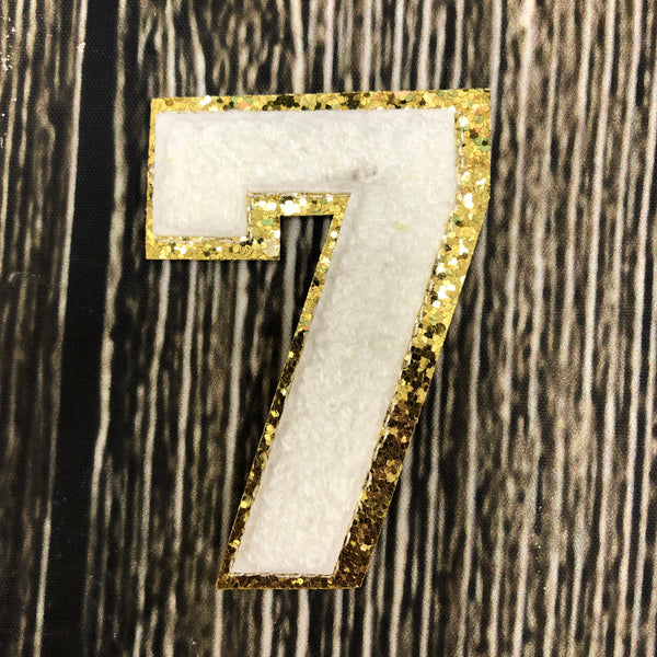 Chenille Numbers - Blaser Bling