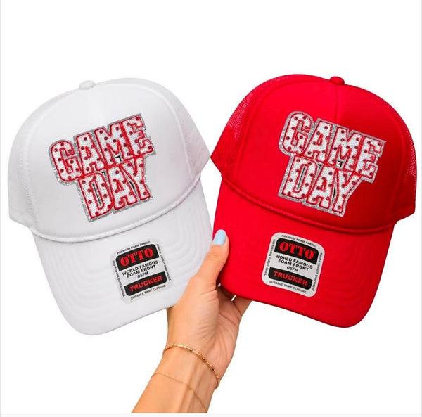Sequin Polka Dot Game Day Hat
