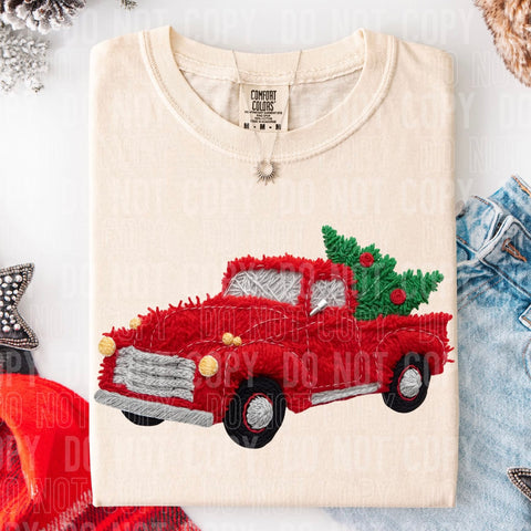 PREORDER Faux Red Truck