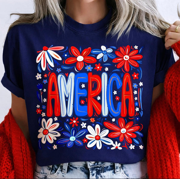 PREORDER Retro America Brush Stroke