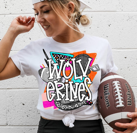 PREORDER Bright Retro FOOTBALL Mascots