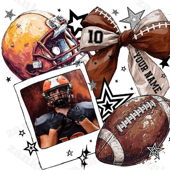 PREORDER Personalized Football Tee