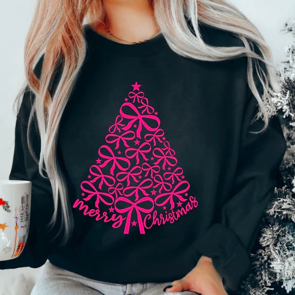 PREORDER Pink Bow Christmas Tree 10/19