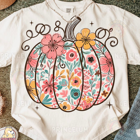 PREORDER Floral Pumpkin
