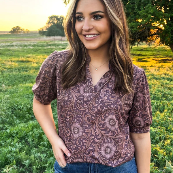 PREORDER Tooled and Wild Top