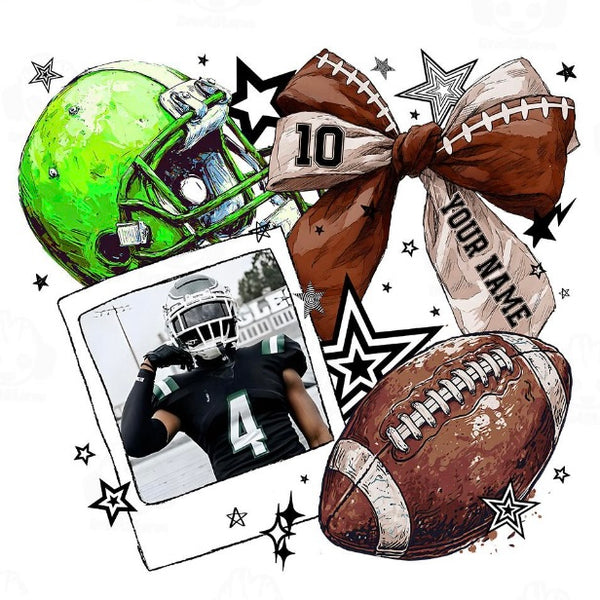 PREORDER Personalized Football Tee