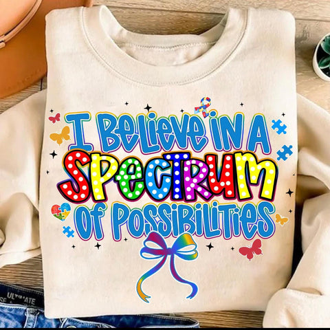 PREORDER Believe in Spectrum of Possibilities 2/23