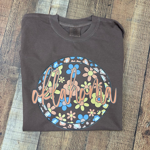PREORDER Boho Leopard Floral Oklahoma (4/25)