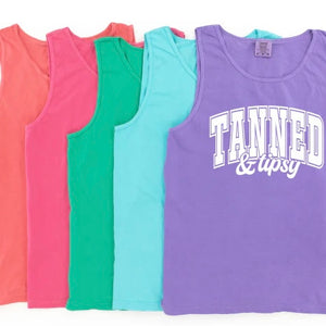 PREORDER Comfort Colors Tanner and Topsy TANK 5/11