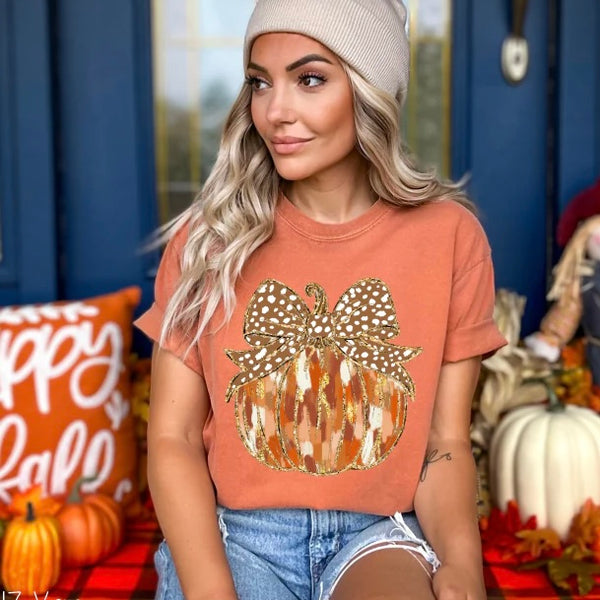 PREORDER Fall Coquette Pumpkin