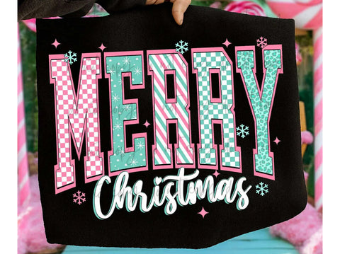 Merry Christmas Pink