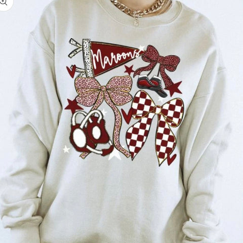 Maroon's Wrestling Bows