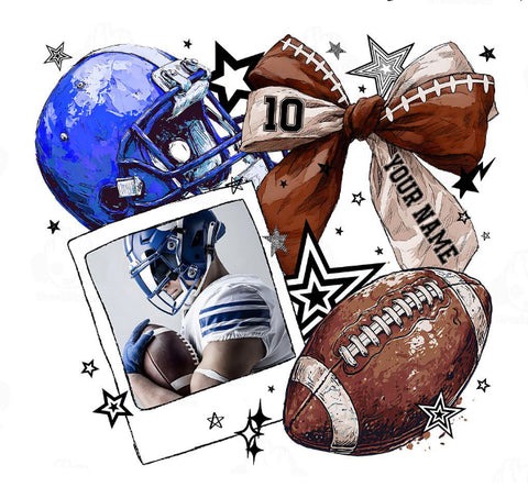 PREORDER Personalized Football Tee