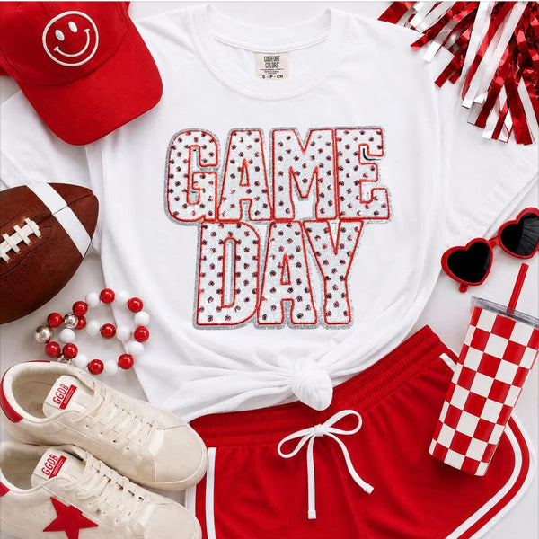 Sequin Polka Dot Game Day
