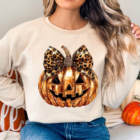 PREORDER Shiny Leopard Coquette Pumpkin 9/7