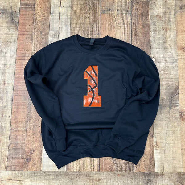 Sequin Baseball Numbers