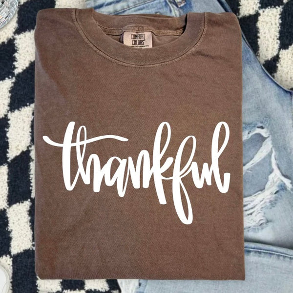 PREORDER Thankful Script Puff