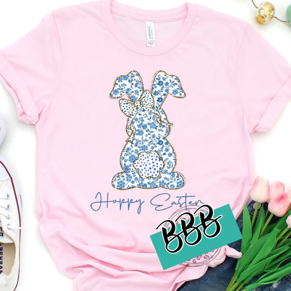 PREORDER Blue Floral Bunny 2/24