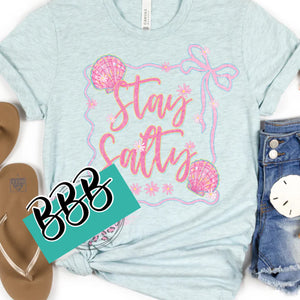 PREORDER Stay Salty Shells Ribbon 5/5