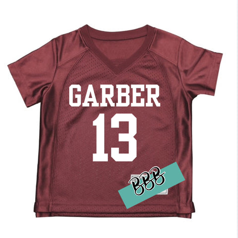 Toddler and Youth Football Jersey