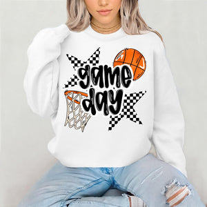 PREORDER Black Checkered Basketball Game Day