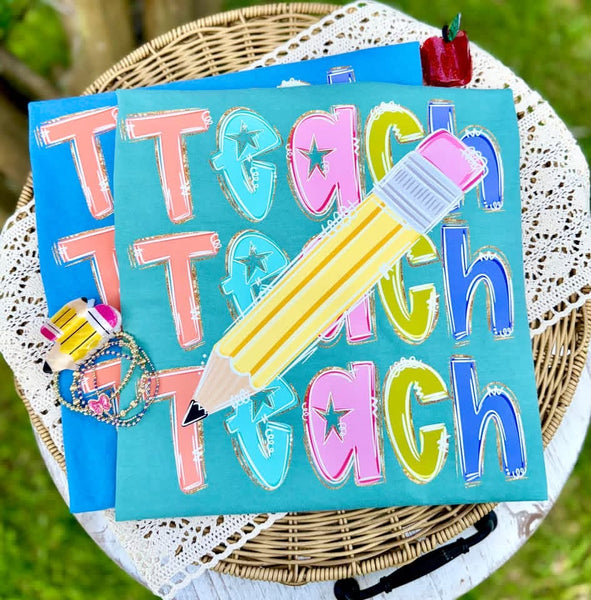 PREORDER  Stacked Teach with Customization on Pencil
