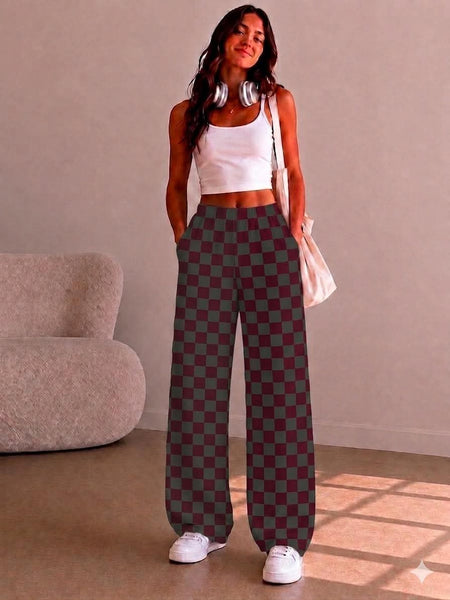 On The Go Split Wide Leg Lounge Pants