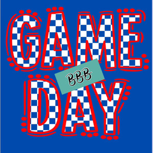 PREORDER Checkered Game Day