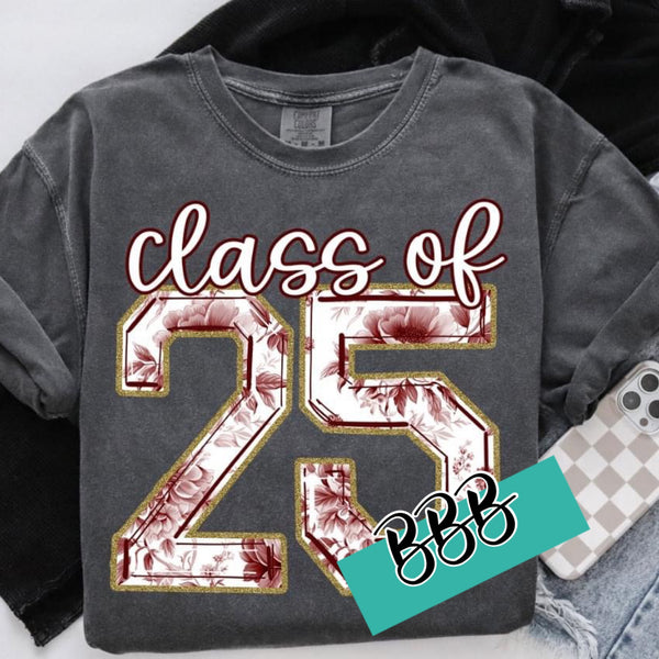 PREORDER Toile Letter Class of 25 10/27