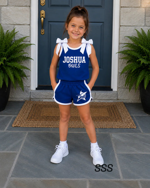Bow Tie Cheer Short Sets