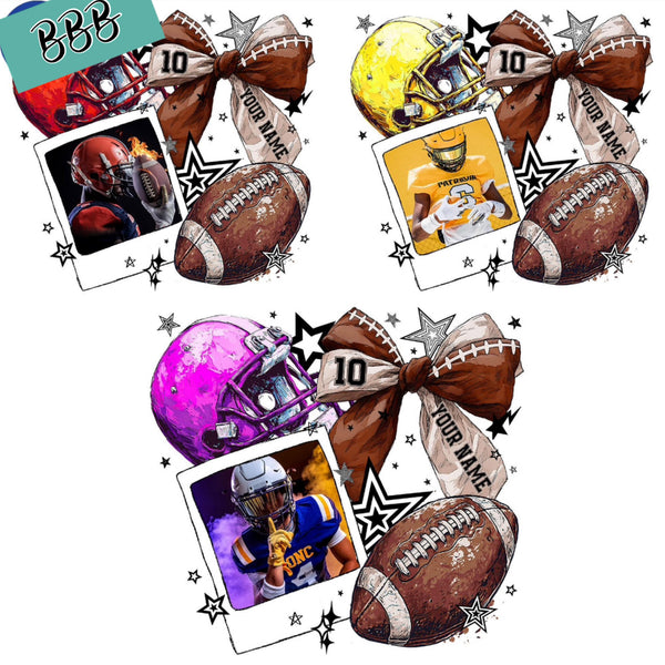 PREORDER Personalized Football Tee