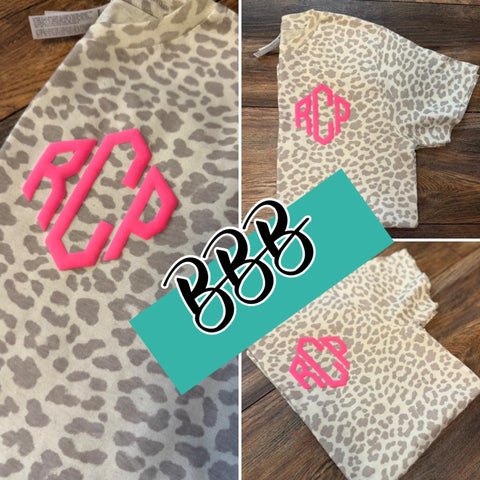 Leopard Puff Tee