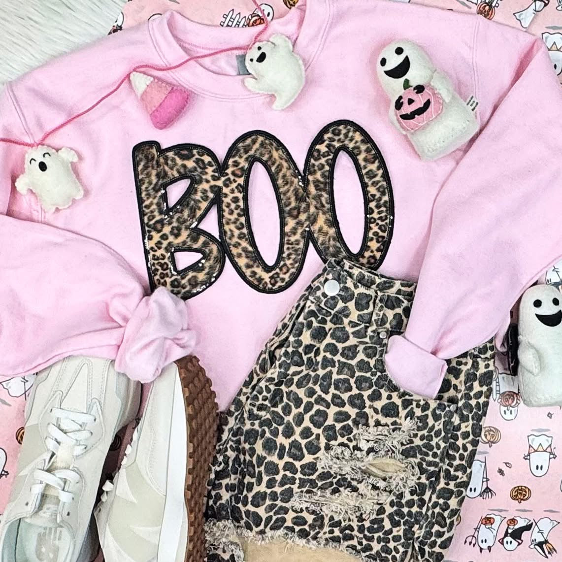 Sequin Boo Patch