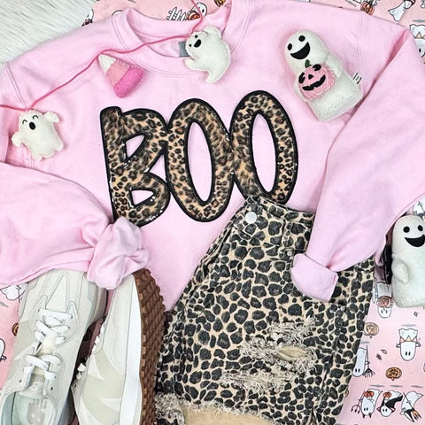 Sequin Boo Patch