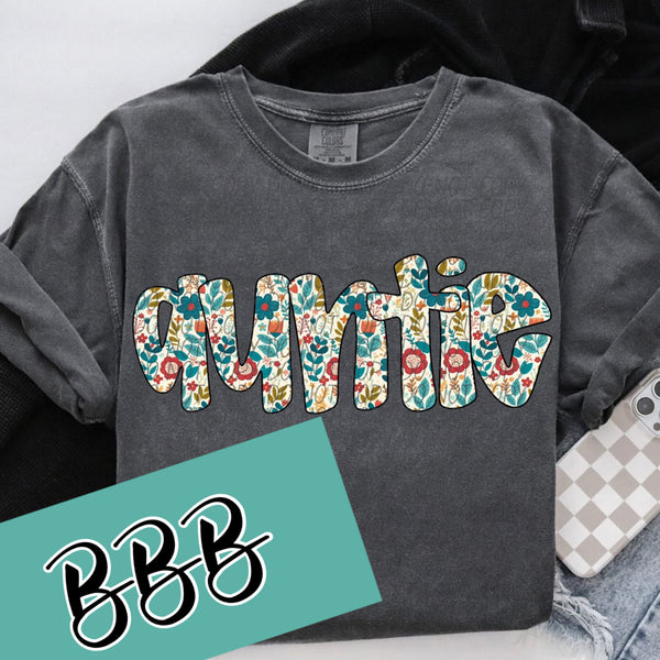 PREORDER Boho Fall Floral Names