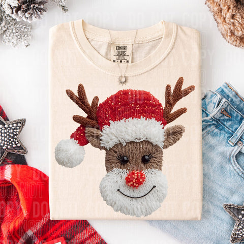 PREORDER Faux Yarn Reindeer