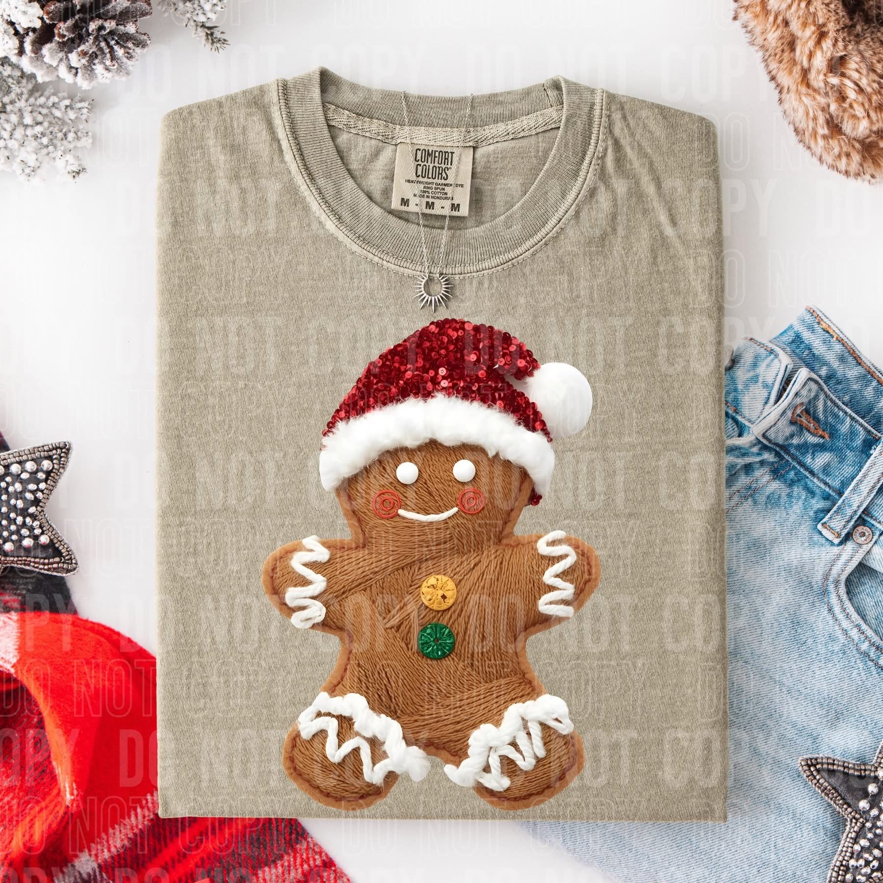 PREORDER Faux Gingerbread Man