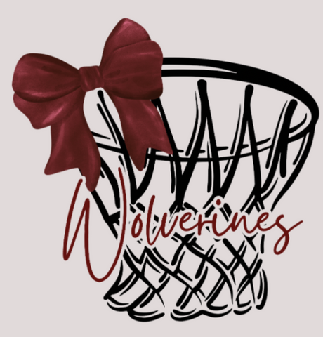 PREORDER Custom Bow with Mascot