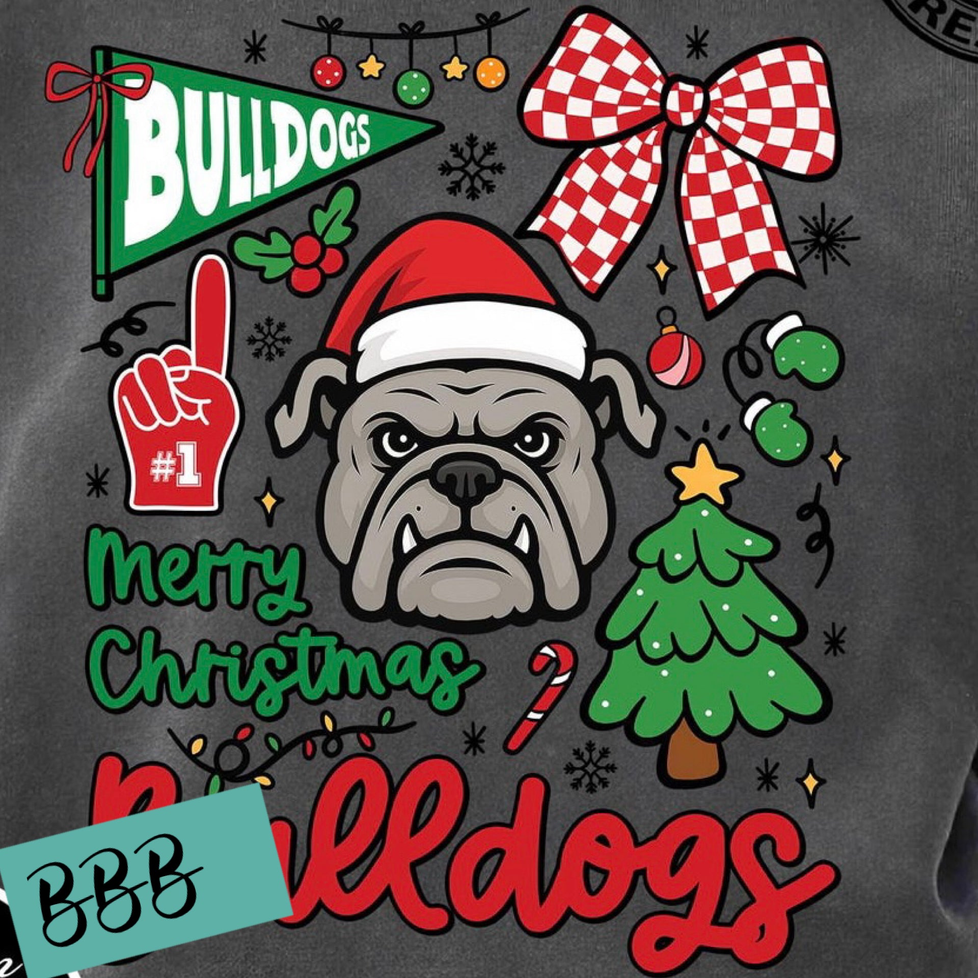 Christmas Collage Mascot