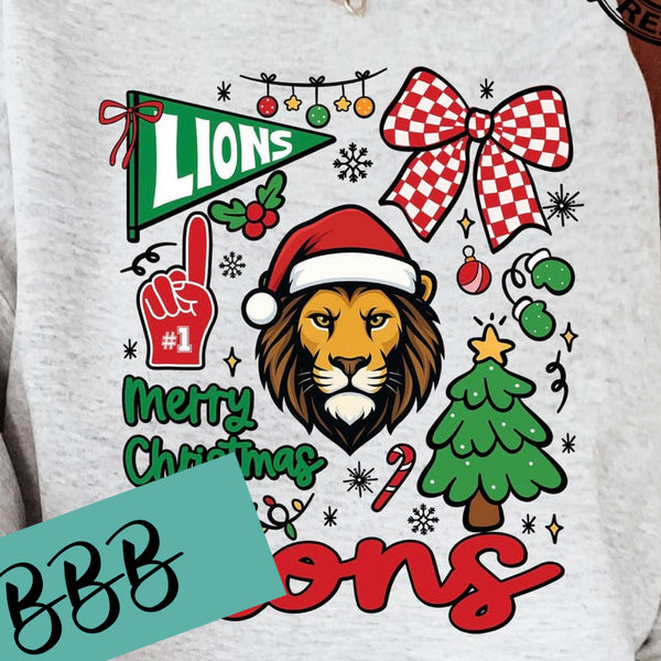 Christmas Collage Mascot