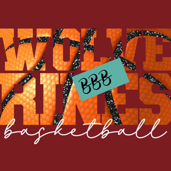 Customizable Mascot Basketball