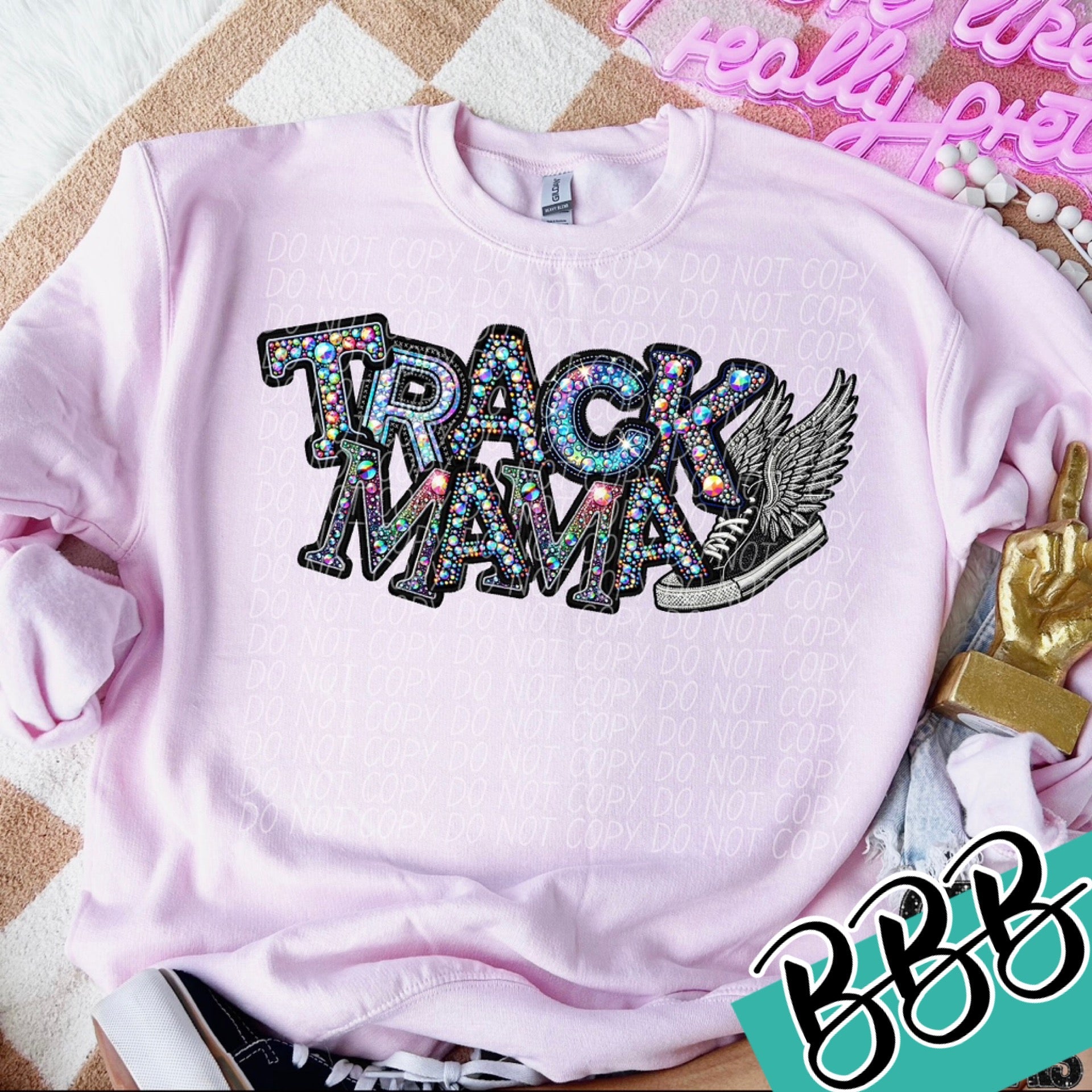 PREORDER Faux Rhinestone Track