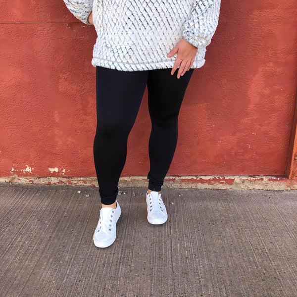 Fleece Lined Leggings - Blaser Bling 