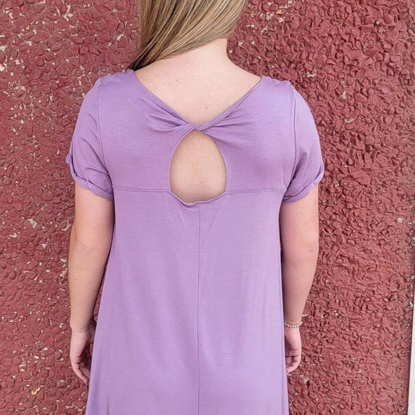 Dusty Lavender Dress - Blaser Bling 