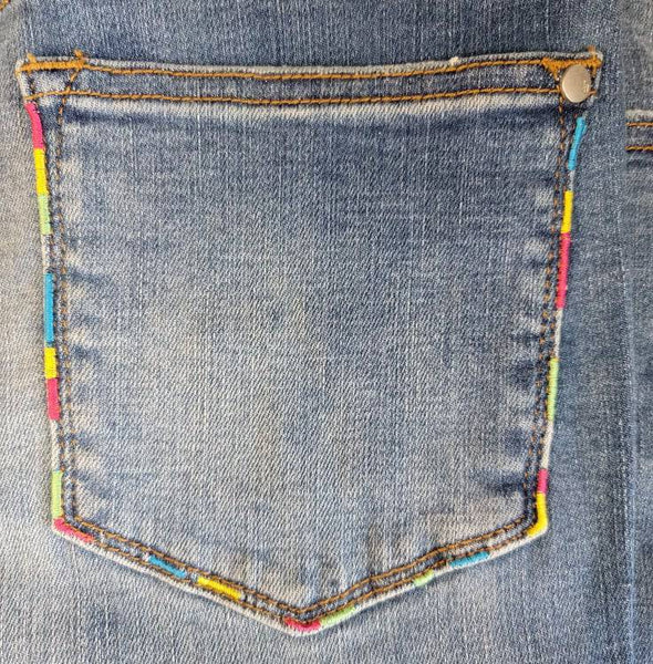 Judy Blue Distressed Skinny Jeans - Blaser Bling 