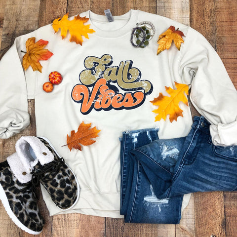 Fall Vibes Sweatshirt - Blaser Bling 